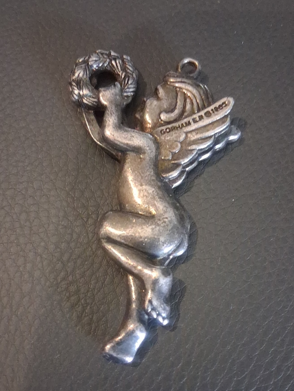 Gorham  E.P. Cherub-Angel 1983 Christmas Ornament